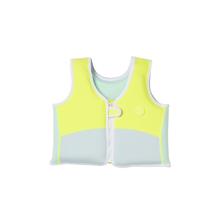 Gilet Sunnylife Aqua Neon Yellow 1/2Y