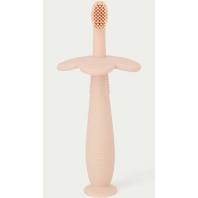 Flower Toothbrush Mushie Pink