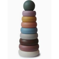 Mushie Stacking Rings Toy