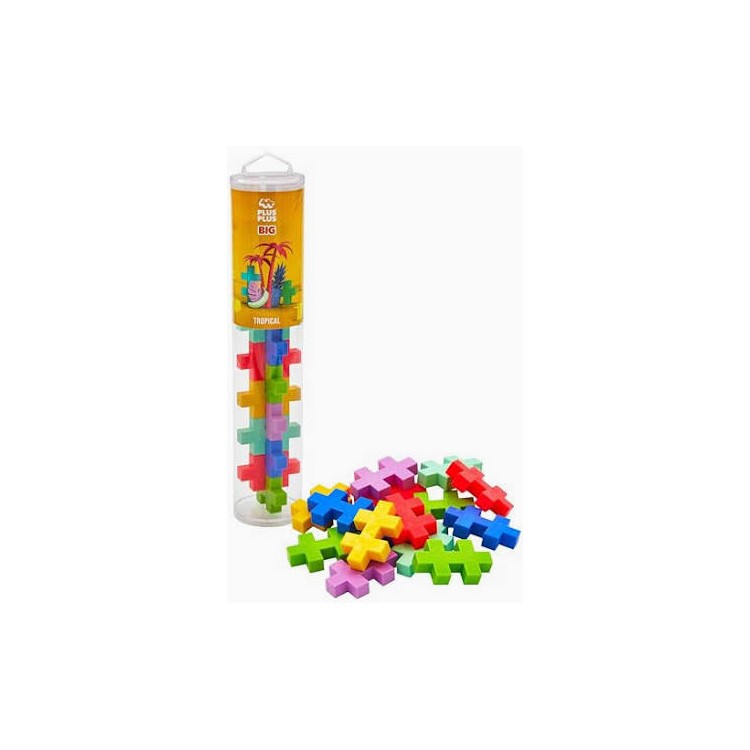 Big Tube Plus Plus Tropical 15pcs