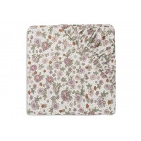 Drap-housse Jersey 60x120cm Retro Flowers