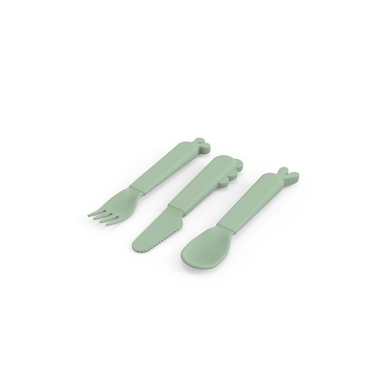 Set de 3 couverts Yummy Plus Green